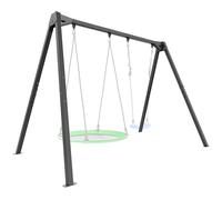 Columpio doble sobre rodamientos (estructura de 2 plazas) PREMIUM MO-013