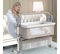 Columpio eléctrico 3 en 1 para bebé, mecedora portátil con reproductor de música, las mejores cunas de noche para recién nacidos a niños pequeños, 5 velocidades, 3 tiempos, unisex