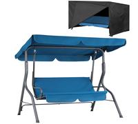 Columpio Hollywood azul atlántico + lona