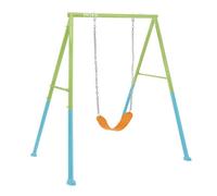 Intex Columpio Infantil 2 en 1, 170x235x200 cm, Regulable en Altura, Silla para bebé, Cinturón de Seguridad, Tubos de Acero, Columpios para niños 1-10 años, Juegos Exterior, Certificado CE (59003)