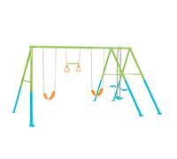 Columpio Infantil INTEX con Balancín Biplaza y Trapecio, 467x254x211 Cm, Multicolor