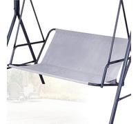 Columpio Jardin Exterior Funda Asiento de Reemplazo,Protector de Asiento Plegable de Tela Oxford 600D,Funda de Asiento de Columpio de Tela para 2/3 Plazas Columpios,Gris,43×17.7×17.7in
