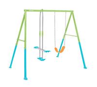 Intex Columpio de Metal con balancín Doble Plaza y Asiento, Regulable en Altura, hasta 144 kg, Columpios para niños 3-10 años, Juegos Exterior, Certificado CE (59000)