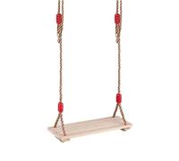 Columpio Madera Columpio de Tabla Madera Estilo Pastoral con Cuerda Ajustable Longitud for Interior y Exterior, hogar, jardín, Patio Trasero, Actividad Divertida(Size A)