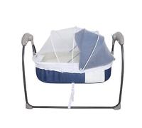 Columpio para bebé, silla de anio, automático, velocidad de siesta, balancín para bebé, balancín con Bluetooth, música + mando a distancia, cama eléctrica, con mosquitera, asiento para columpio, 18 kg