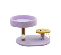 Columpio Para Gatos Tablero rascador for gatos pequeños, marco de escalada for gatos, poste rascador for gatos, juguete bonito de Sisal adecuado for gatos de interior Lindo Columpio Para Gatos(B)
