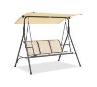 Columpio para jardín de metal Florence Garden Point beige