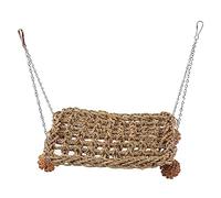 Columpio para jaula de pájaros, soporte de perca colgante, hamaca de cacatúa, jaula de pájaros, escalada, juguete para periquitos y periquitos
