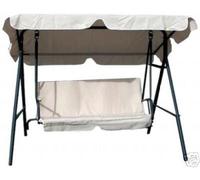 Columpio Romántico De Jardín Exterior A 3 Plazas CM. 185X120X160H