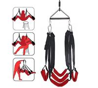 Columpio sexual de techo para parejas, muebles sexuales, columpio sexual para adultos, parejas, columpio colgante sexual, correas BDSM, cojín sexual, jersey, asiento sexual, juguete sexual