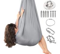 Columpio terapéutico infantil, silla hamaca sensorial para interiores y exteriores para autismo, SPD, TDAH y síndrome de Asperger, hamaca có