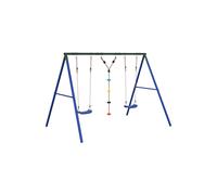 Columpio Y Cuerda De Discos Vidaxl Con Dos Columpios - Juego De Columpios De Exterior MKP