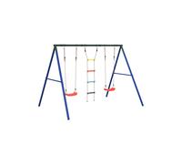 Columpio Y Escalera Vidaxl Con Dos Columpios - Juego De Columpios De Exterior MKP