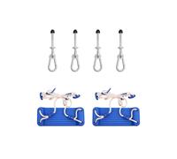 Columpios 2 Unidades Con Rocas De Escalada Vidaxl Polietileno - Columpio MKP