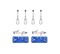 Columpios 2 Unidades Vidaxl Con Rocas De Escalada Polietileno 89 X 140 CM - Columpio MKP