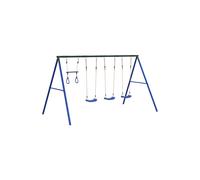 Columpios De Jardín Para Niños Vidaxl Con Columpios Y Trapecio - Juego De Columpios De Exterior MKP