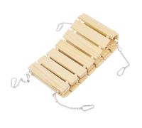 Columpios de pollo para cocineros - Percha de madera para pájaros - Juguete de parque infantil para pollitos para alivio del aburrimiento, accesorios de gallinero para jaula, patio trasero, granja
