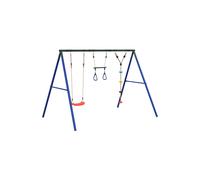 Columpios Para Niños Vidaxl Con Anillas De Gimnasia - Juego De Columpios De Exterior MKP