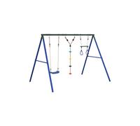 Columpios Para Niños Vidaxl Con Anillas De Gimnasia - Juego De Columpios De Exterior MKP