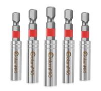 ColumPRO Juego de 5 soportes magnéticos para brocas de 60 mm para broca de destornillador.