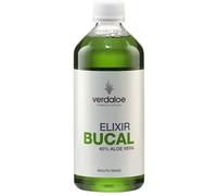Colutorio Aloe Vera 500 ml Enjuague Bucal con Clorhexidina y Aloe Vera Antiséptico Oral, Protección de Encías y Frescor Duradero