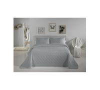 COLVIHOME Colcha gris. Cama 160/180 cm