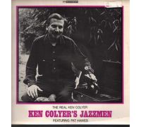 Colyer, Ken The Real Ken Colyer LP 77 LEU12/10 EX/VG 1964 as Ken Colyer's Jazz Men, record is only very slightly played (1-2 times). There are two purchase tax stamps on side one label. Sleeve is heavily bumped at top left corner