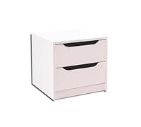 . com - Cajonera para Armario, Completamente Montada, Frente Góndola, Color Haya Clara, 65 cm Ancho x 40 cm Fondo - 2 Cajones 16 cm. Alto 40,8 cm. ENTREGA A PIE DE CALLE.