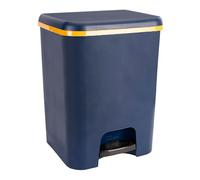 Com-fort house | cubo de basura con pedal | capacidad de 26 litros | cubo reciclaje | limpieza fácil