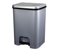 Com-fort house | cubo de basura pedal | capacidad de 26 litros | cubo reciclaje | cubo de basura cocina | piezas extraíbles | limpieza fácil |