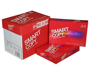 COM-FORT HOUSE | Folios Marca Smart Copy | Caja 500 Folios | DIN A4 y 80 grs | Paquetes para Oficina, Hogar | Folios para Impresoras Láser y de Inyección-Fotocopiadora-Fax | Pack de 15 Paquetes |