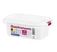 COM-FORT HOUSE - Tartera para comida rectangular reutilizable con tapa, apto para microondas, lavavajillas y congelador. Medidas: 176x108x65 0,75L, Pakc de 3 unidades