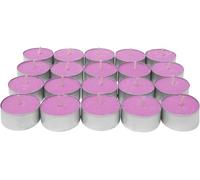 Com-fort house | velas de te perfumadas | pack velas de 20 unidades | velas de té calientaplatos | tealight | 4,5 horas de duración | olor explosión floral