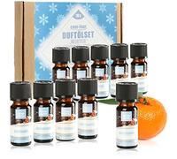 COM-FOUR® 10x aceites aromáticos en un set, ambientación de ambiente | aceite perfumado para difusores de aroma - ambientadores - vaporizadores de agua