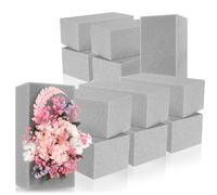 com-four® 12x Espuma Floral para Arreglos Florales, Esponja Plug-In
