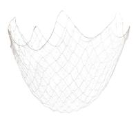 com-four® 1x Red de Pesca Decorativa - Red Natural como decoración de Pared y Soporte para Fotos - Herramienta de Pesca y Trampa Decorativa (1 Pieza - Red 1x2 Metros)