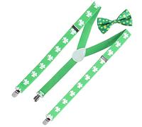 com-four® 2 piezas Conjunto el Día de San Patricio con aspecto de duende | Para carnaval y fiestas temáticas