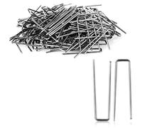 COM-FOUR® 200x Agujas para Flores de Paja - Clips para arreglos Florales en floristería para decoración Floral - Agujas (Agujas de Fresa - 200 Piezas)