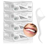 COM-FOUR® 200x palitos de hilo dental, soporte para hilo dental