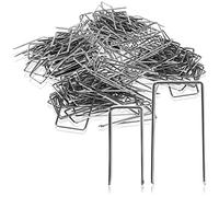 COM-FOUR® 300g Clips adhesivos para arreglos florales en floristería para decoración floral - Alfileres de diferentes tamaños con un corchete redondo (03 piezas - mezcla pegajosa)