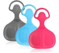 COM-FOUR® 3X Corredores de Nieve para Trineo - Toboganes de Nieve para Toda la Familia - Trineos (03 Piezas - Planeador)