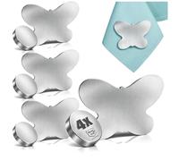 com-four® 4X Pesos Mantel magnéticos Acero Inoxidable - Pinzas Pesadas con imán - Clips sujeción Mesa