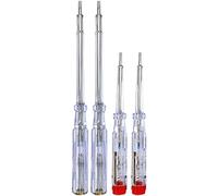 COM-FOUR® 4x Probadores de voltaje, detector de voltaje | probador de corriente multi herramienta - 19 cm - 14 cm