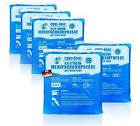 com-four® 5x Compresa Multiuso, Compresas Frías y Calientes Reutilizables, 13 x 14,5 cm - Apto para Microondas - Made in Germany