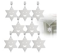 com-four® 8X Pesos para Manteles de Acero Inoxidable - Abrazaderas para Mantel - Aprox. 40 g Cada Uno