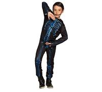 com-four® Disfraz de esqueleto para niños - Disfraz de Halloween Mr. X-ray - Disfraz de Carnaval para niños - Disfraz para niños y niñas - 116 cm (116cm)