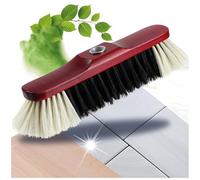 com-four® Escoba de salón sin Mango con Rosca - Escoba de casa con Mezcla de Crin - Escoba de Crin de Madera de Haya - Aprox. 30 cm (Escoba de habitación - 01 Piezas)