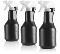 com-four® Rociador de flores 3x - botella rociadora para regar plantas - botella rociadora de agua para atomización de agua y control de plagas (3 piezas 0,5L antracita)