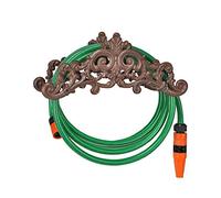 Soporte para manguera de montaje en pared, de hierro fundido, diseño antiguo