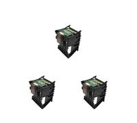 CoM0H91A, Compatible con Cabezales de impresión HP 952, 953, 954 y 955 for Officejet 7740, 8210, 8702, 8710, 8715, 8720, 8725, 8730 y 8740 Accesorios de Impresora(3PCS Black)